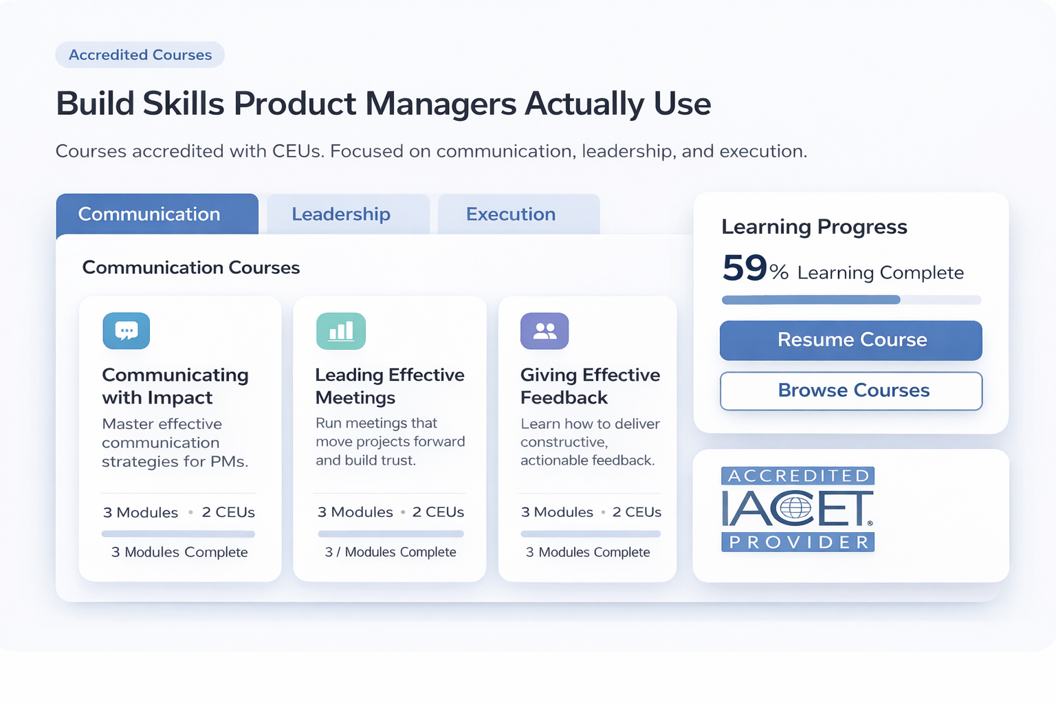 Product Management Adviser Learning